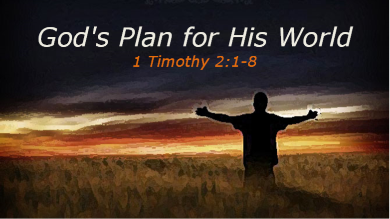 God's Plan for His World