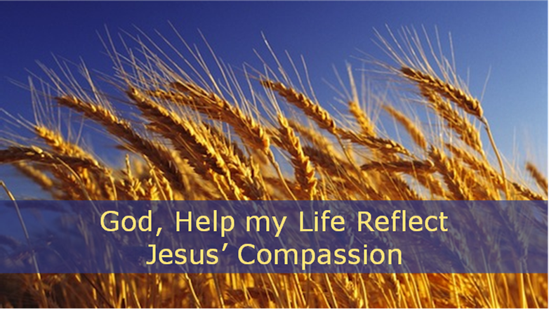 GOD, HELP MY LIFE REFLECT JESUS COMPASSION